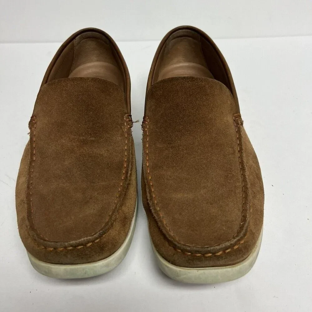 Clarks Mens Ferius Creek Loafer Brown Size 8.5W